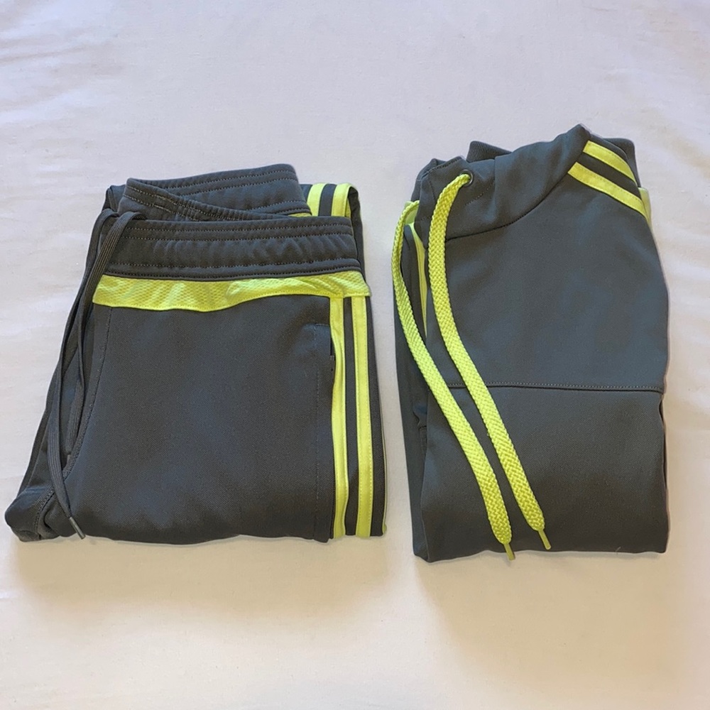 Adidas Women’s Tracksuit (Hoodie) - Gray & Green
